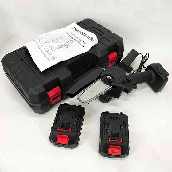 Цепная пила для пилки деревьев 10, Пила обрезная аккумуляторная для обрезания веток GB-66 Ивано-Франковск