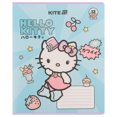 Тетрадь Kite Hello Kitty, 12 листов, линия (HK25-234-1) Винница - изображение 7