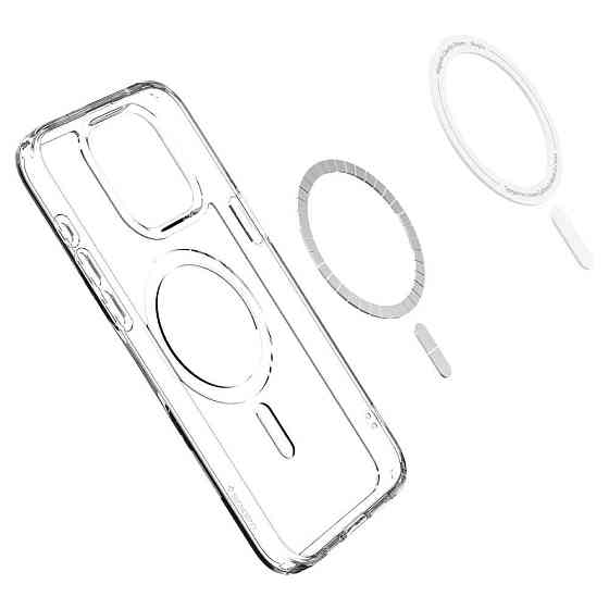 Чохол-накладка Spigen Ultra Hybrid MagFit для Apple iPhone 15 Pro White (ACS06715) ( 12503 ) Харків