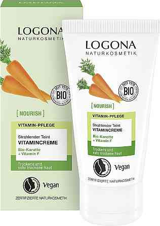 БИО-Крем витаминный Увлажнение и Упругость Морковь Logona 50 мл Киев