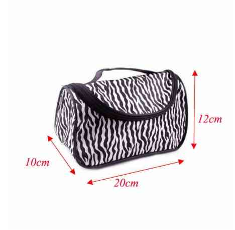 Косметичка женская Зебра 12 см на 10 см на 20см черно-белый Киев