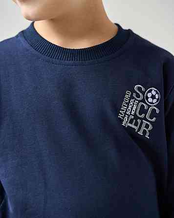 Теплая пижама на мальчика со штанами в клетку - Байка Tom John 89163 7-8 Киев