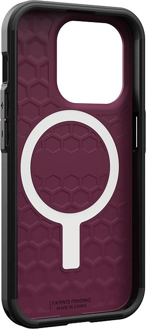 Чохол-накладка Urban Armor Gear Civilian Magsafe для Apple iPhone 15 Pro Max Bordeaux (114295119049) ( Бордовий ) Харків - фото 7