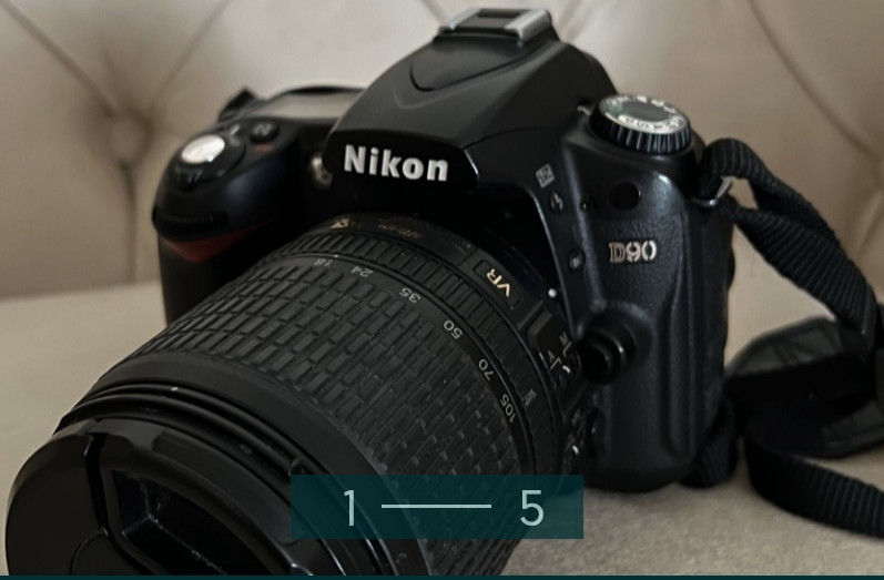Фотоаппарат Б/У : NIKON D90 KIT 18-105mm. Зеркальная Камера среднего уровня! Киев - изображение 5