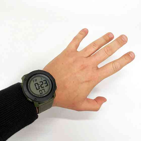 Годинники на руку для військових SKMEI, Протиударні військові чоловічі годинники для походів RE-29 Івано-Франківськ