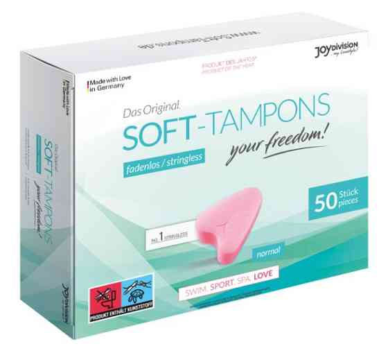 Гигиенические тампоны – Soft-Tampons Normal, 50 шт. Sex Aura Киев