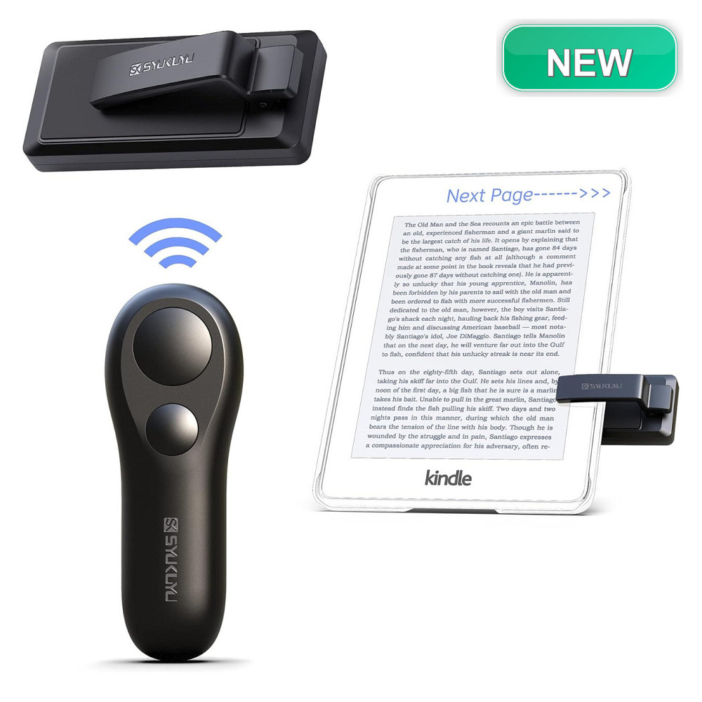 Пульт перелистування для сторінок SK SYUKUYU RF для Kindle iPhone iPad Android USB-C безшумний одноручний Київ - фото 1