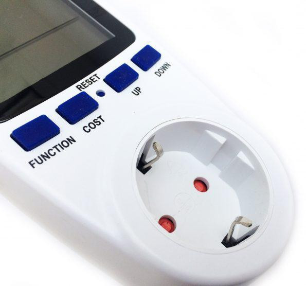 Энергометр ватметр амперметр вольтметр розетка Intertek Cat 2 3680W Винница - изображение 2