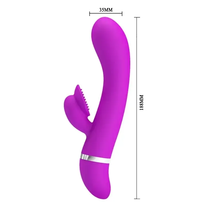 Вібратор зі стимулятором клітора BERT Sex Aura Київ - фото 5