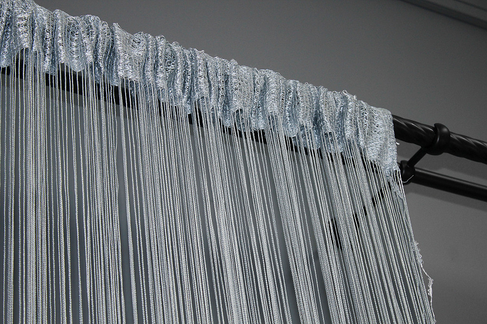 Штори-нитки Сірий 300х300см 1 шт (61-006) Київ - фото 7