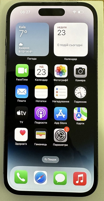 Айфон iPhone 14 Pro 256Gb. Black Neverlock.E sim Київ - фото 8