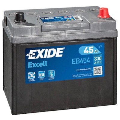 Акумулятор автомобільний EXIDE EXCELL 45A (EB454) Вінниця - фото 1
