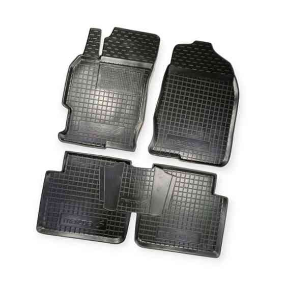 Килимки Мазда 6 II (2008-2013) борт 2,5 см, з перемичкою салону Мукачево