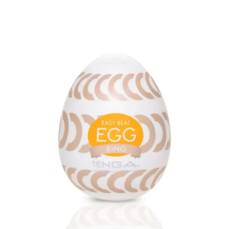 Мастурбатор-яйце Tenga Egg Ring з асиметричним рельєфом Львов - изображение 1