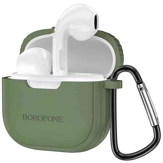 Наушники беспроводные BOROFONE BW29 Charm Bluetooth гарнитура, цвет насыщенный зеленый BW29FG Одесса
