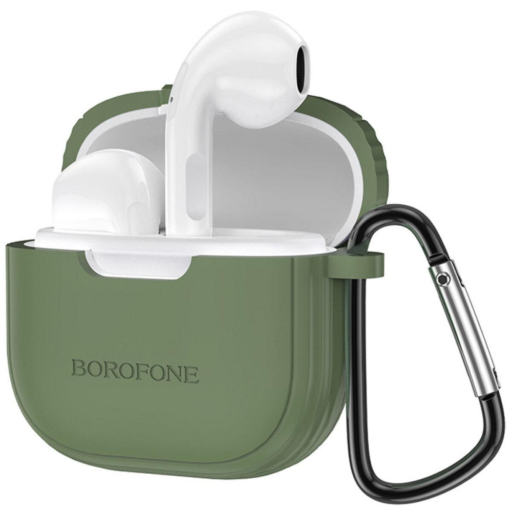 Навушники бездротові BOROFONE BW29 Charm Bluetooth гарнітура, колір насичений зелений BW29FG Одеса - фото 1
