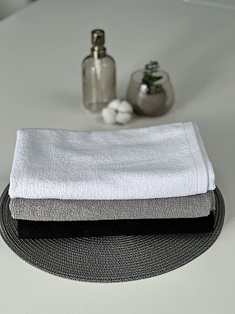 Рушник однотонний Ideal Textile 50х90 см 400 г/м2 Чернівці - фото 2