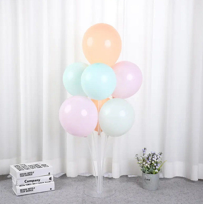 Подставка для шаров 71 см прозрачный Киев - изображение 1