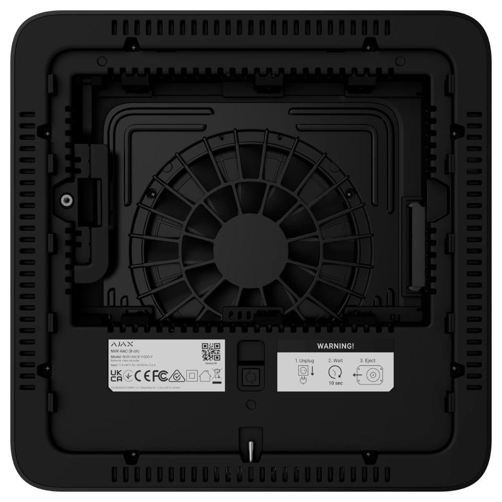 Відеореєстратор Ajax NVR HAC (8ch) (8EU) ASP Black ( 10269 ) Харків - фото 4