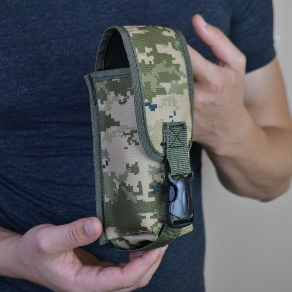 Подсумок на 2 магазина двойной из кордуры пиксель MOLLE тактический MA-20 Львов - изображение 20