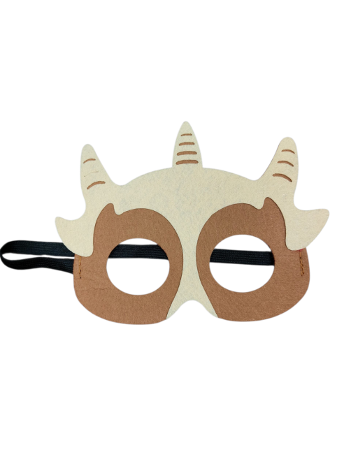 Детская маска динозавра для костюма one size коричневый Киев - изображение 1