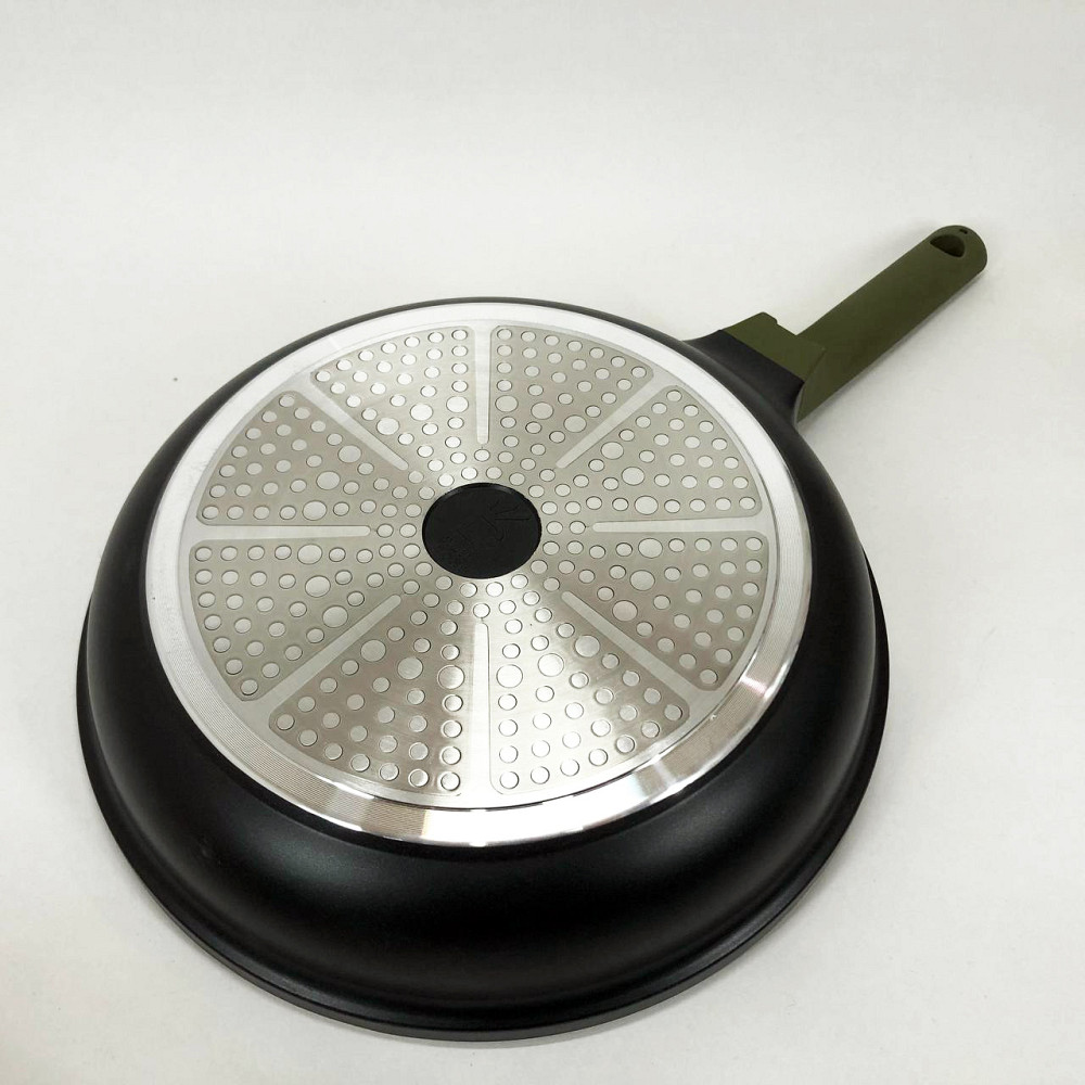 Сковорода для приготовления на любой плите Well Done WD-1046E 26 см, Сковорода без растительного масла FY-69 Львов - изображение 7