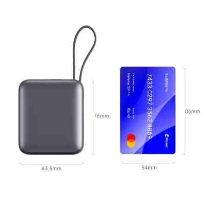 Батарея універсальна Vinga 10000 mAh 35W Display Cable (VPBB1035C) Вінниця