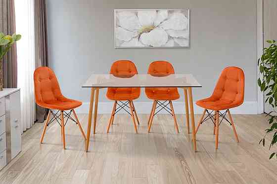 Стіл обідній ДЖАНГЛ Glass 120*80, скло Київ