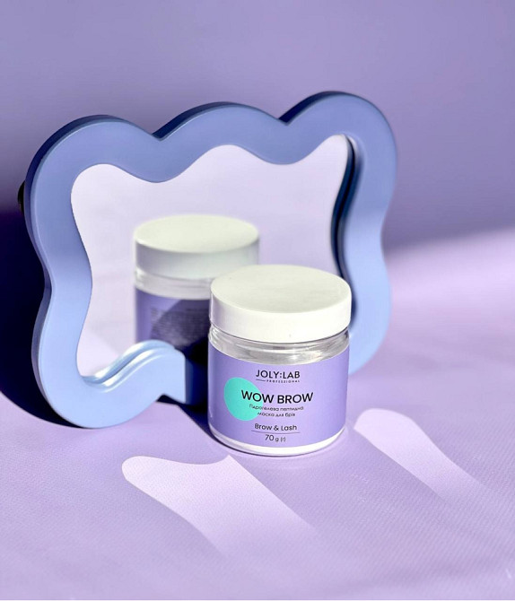 Гидрогелевая пептидная маска для бровей Wow Brow Joly:Lab 70 г Киев - изображение 4