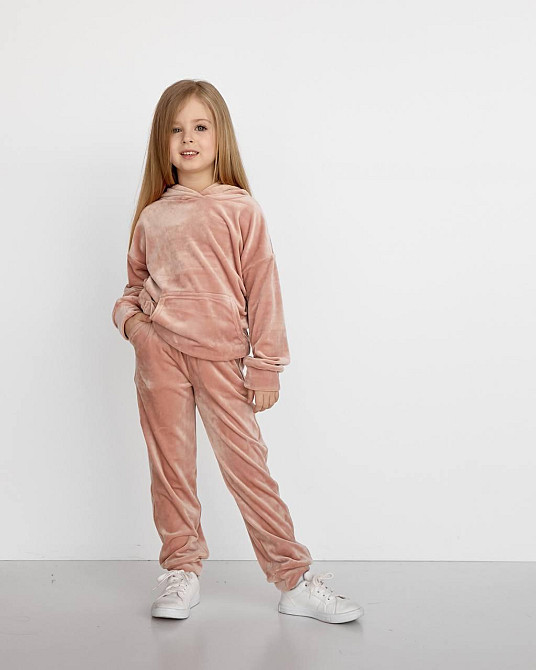 Детский велюровый костюм Кенгуру Песок 110-116 Харьков - изображение 1