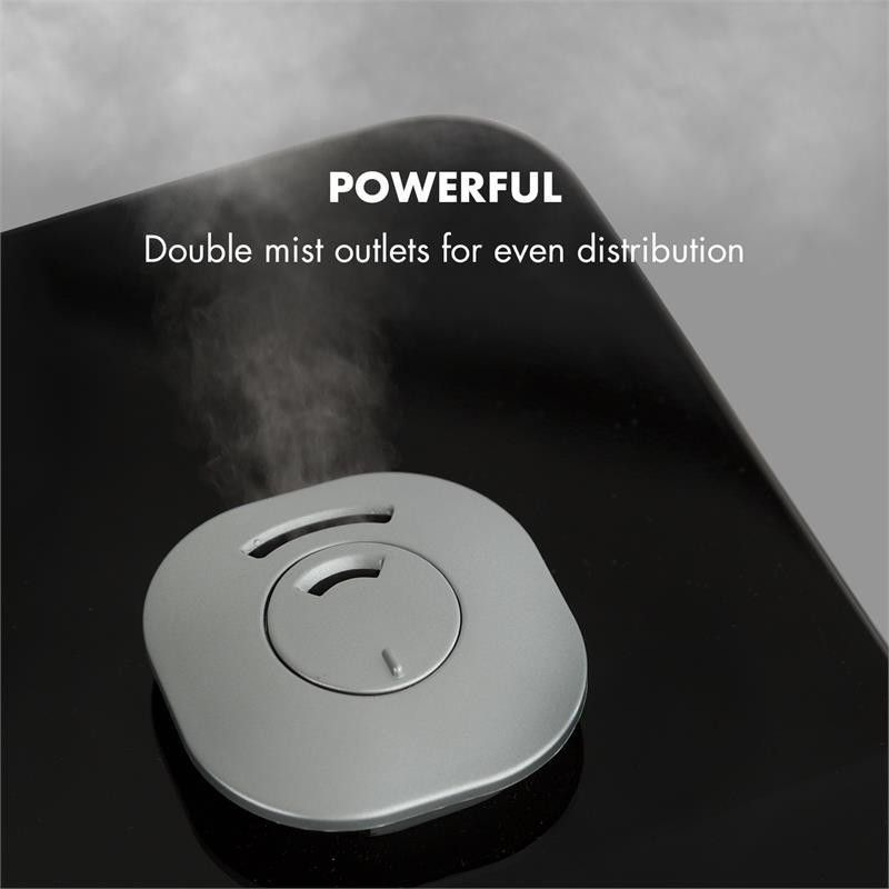 Зволожувач VapoAir Onyx зі світлодіодним екраном, сенсорний пульт дистанційного керування, чорний (Німеччина, Рівне - фото 3