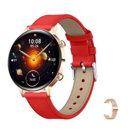 Часы умные наручные Smart Flower X Red (2 ремешка) Киев