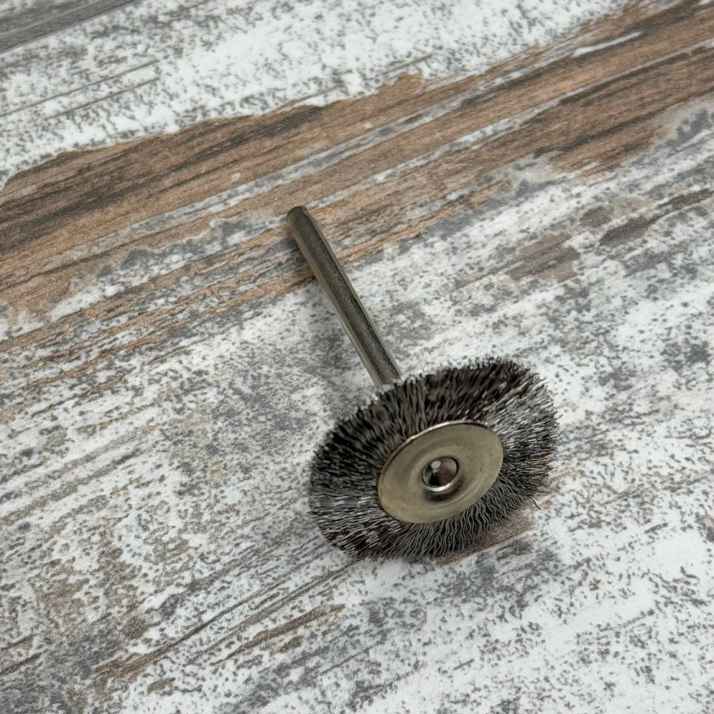 Набор металлических щеток 15 шт, 3 вида проволочных насадок для гравера и дремеля Киев - изображение 3