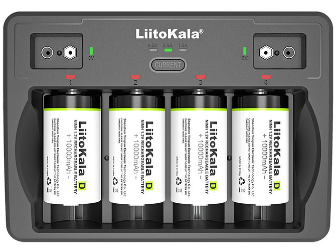 Универсальное зарядное устройство Liitokala Lii-D4 на 4 канала ​​​​​​​(Li-ion, NiMH+NiCD + крона) Ty Винница - изображение 1