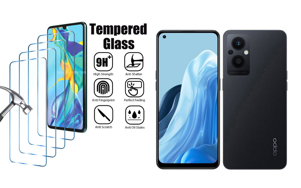 Защитное стекло ArmorGlass для OPPO Reno 8 Lite 5G – устойчивое к царапинам и ударам Киев - изображение 1