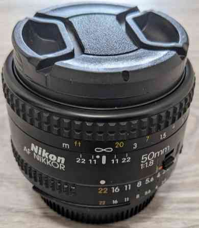 Объектив Nikon AF Nikkor 50mm 1.8 D Киев