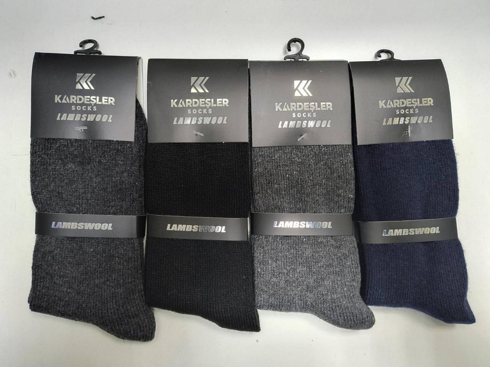 Теплые мужские ткрецкие носки с шерстью (Набор 2 шт) Kardesler Lambswool 40-46 Киев - изображение 5