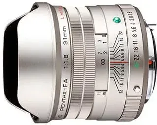 Об'єктив HD Pentax-FA srebrny 31mm f/1.8 Київ