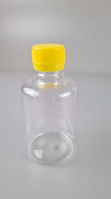 Пляшка прозора 200 мл із горлом Ø28 з кришкою (50 шт.) Харків - фото 2