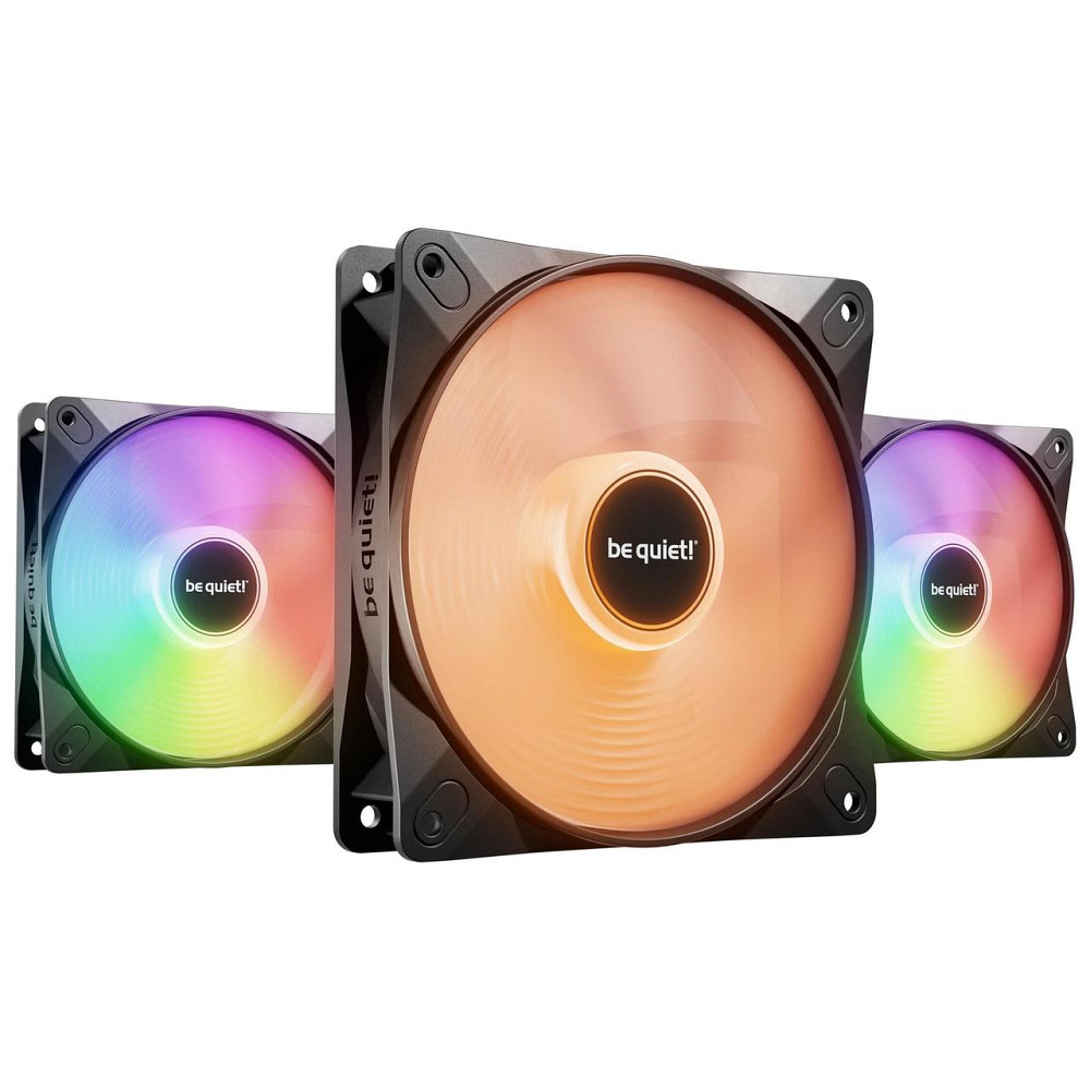 Вентилятор be quiet! Light Wings LX 120mm PWM 3-Pack Black (BL121) ( 28468 ) Харьков - изображение 1