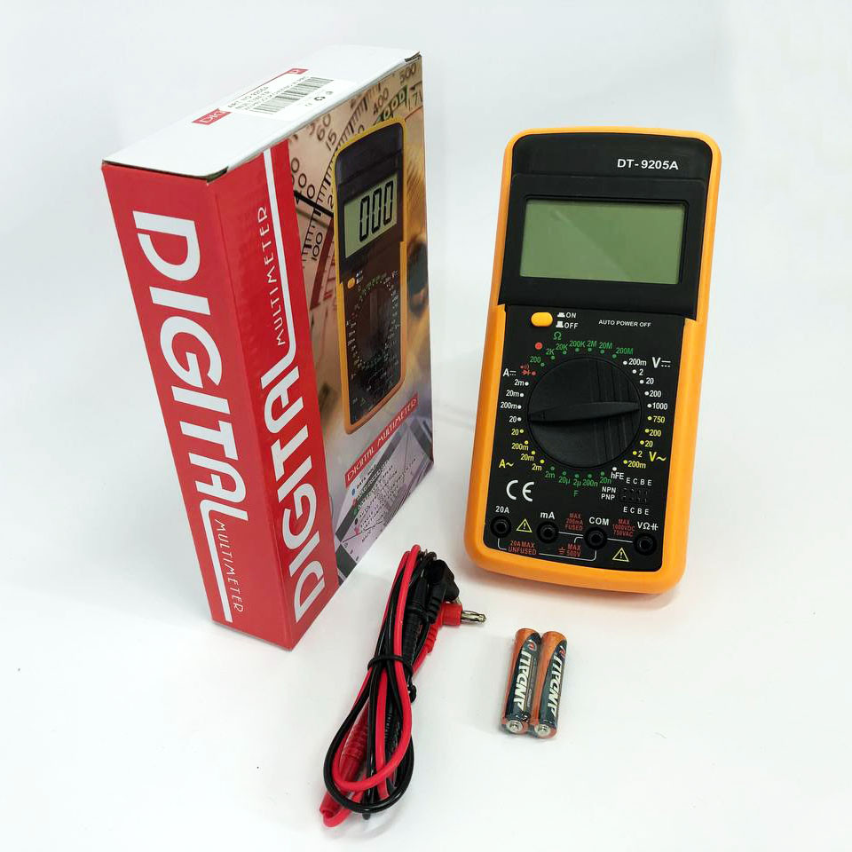 Электронный тестер напряжения Digital Multimeter DT9205A, Мультиметр для диагностики электропроводки DY-76 Львов - изображение 10