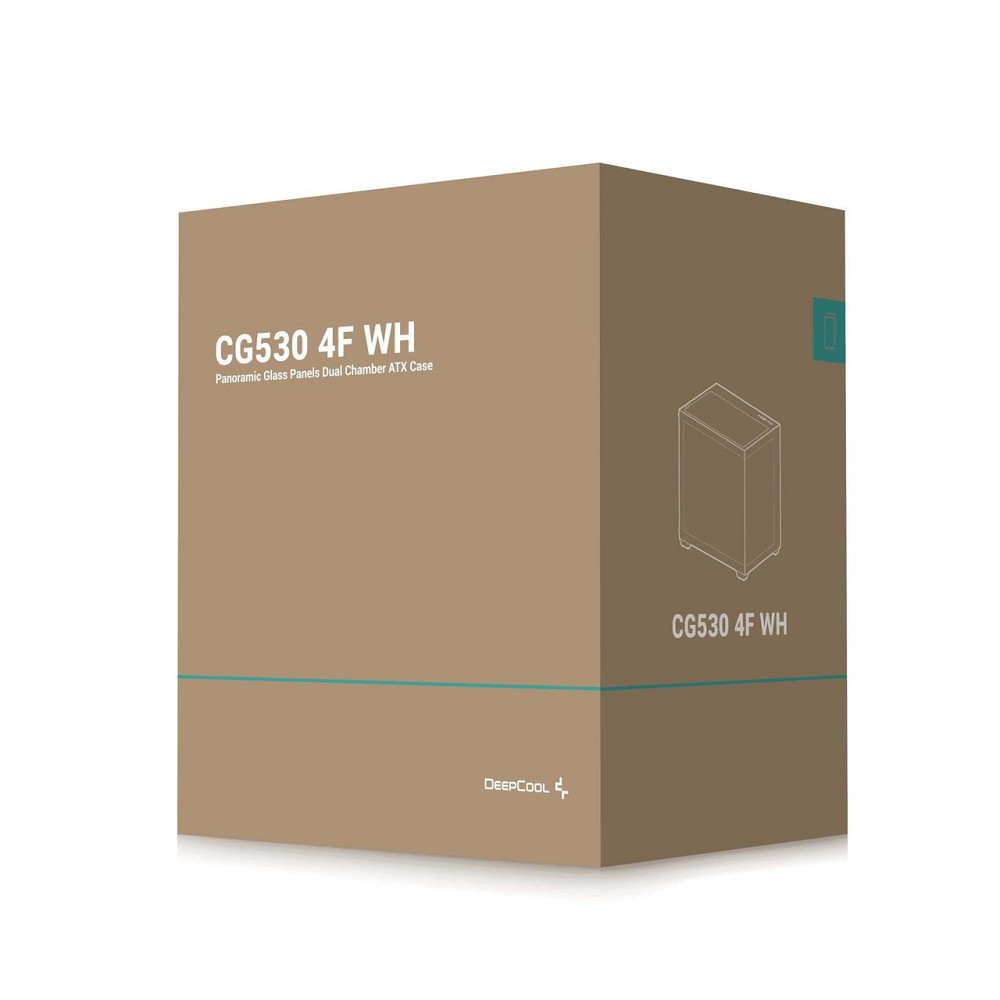 Корпус DeepCool CG530 4F White (R-CG530-WHADA4-G-1) без БЖ ( white ) Харків - фото 19