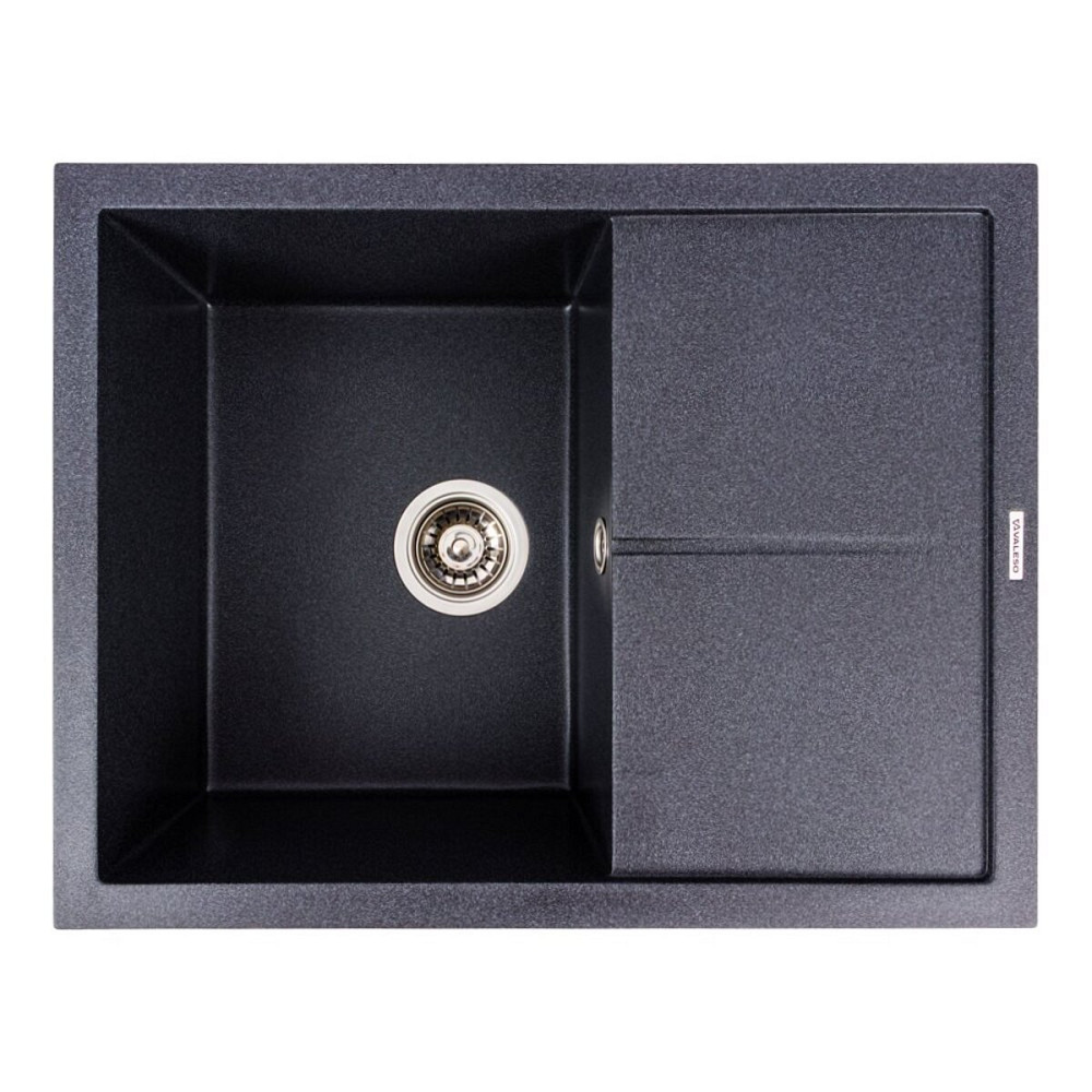 VALESO Гранітна мийка VALESO CRIPTA 6550 матова Карбон Коломыя - изображение 9