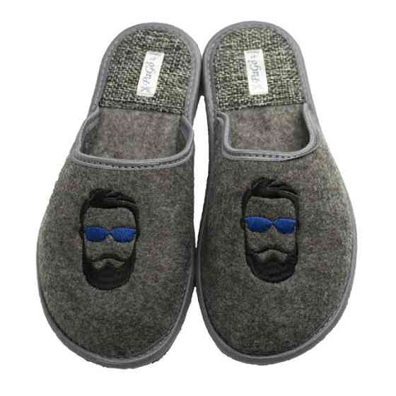 Тапочки домашние мужские PaGo закрытые 