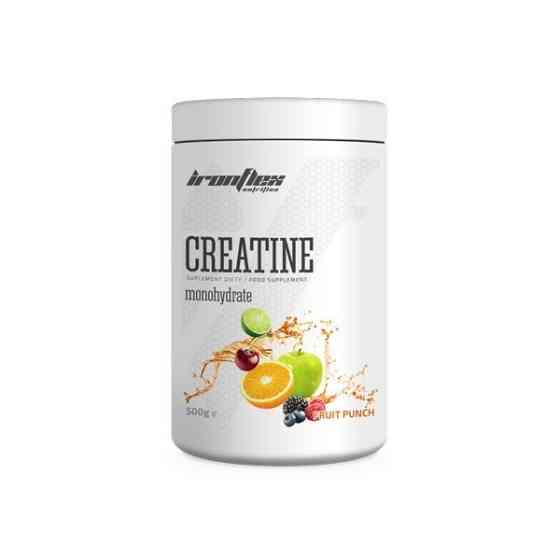 Креатин моногидрат IronFlex Nutrition Creatine Monohydrate 500 g  (Fruit Punch) Луцк