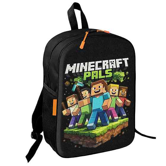 Рюкзак шкільний дитячий Minecraft Кріпер 36х27 см підлітковий для хлопчика, дівчинки (4719) Київ