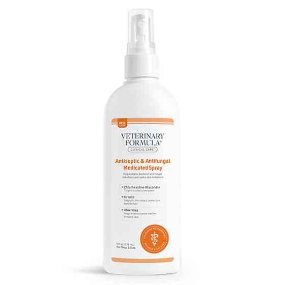 Veterinary Formula Clinical Care Antiseptic&Antifungal Medicated Spray ВЕТЕРИНАРНА ФОРМУЛА АНТИСЕПТИЧНИЙ і ПРОТИГРИБКОВИЙ лікувальний спрей із хло Київ