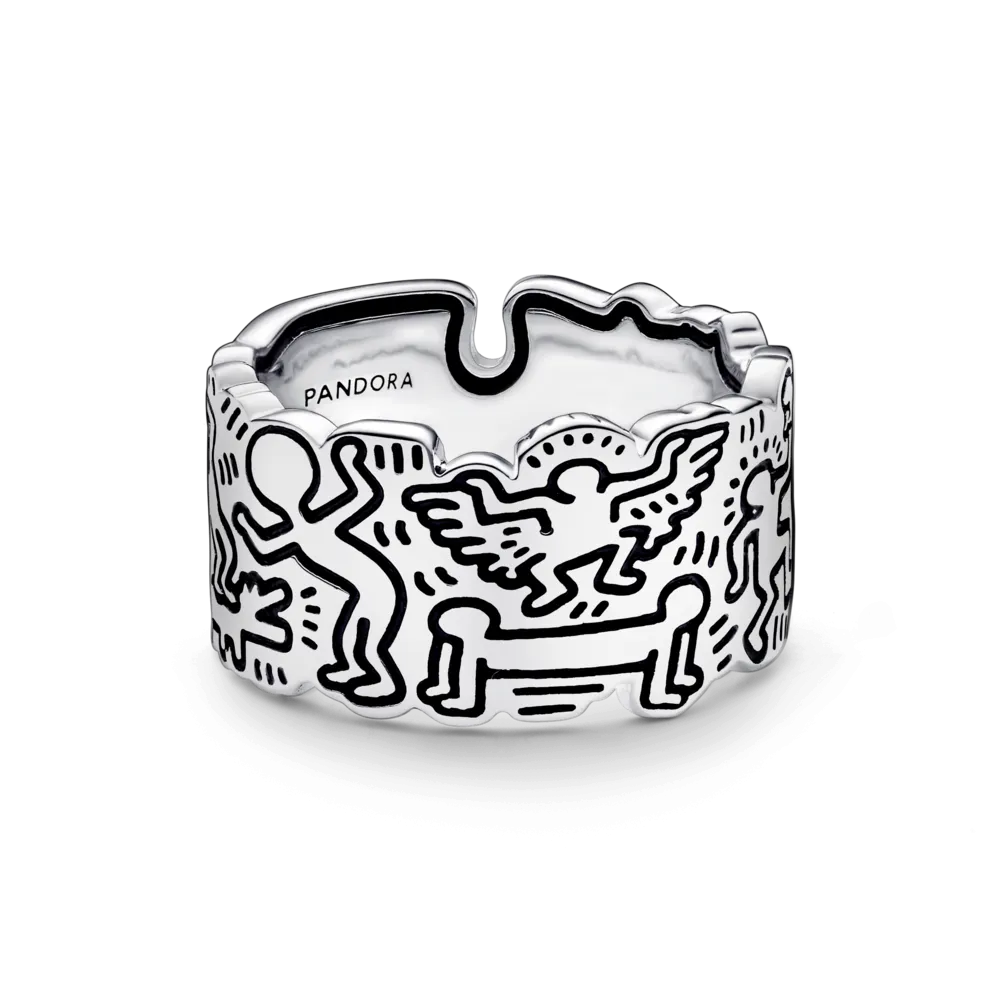 Срібна каблучка   "Любов та люди" 192222C01 MasterSem Київ - фото 2