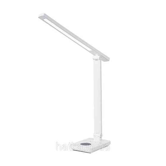 Настільна лампа світлодіодна VALESO VC009-18W WT біла Київ