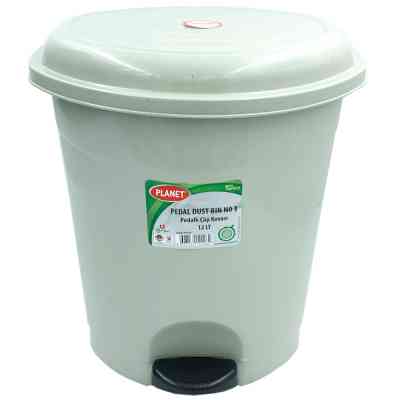 Контейнер для сміття Planet Household №3 з педаллю сірий 12 л (10341) Вінниця